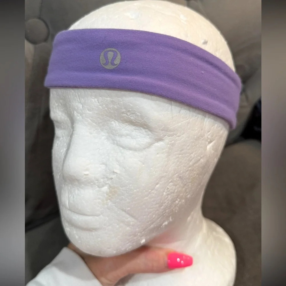 Lululemon Slipless Lavender Purple Headband